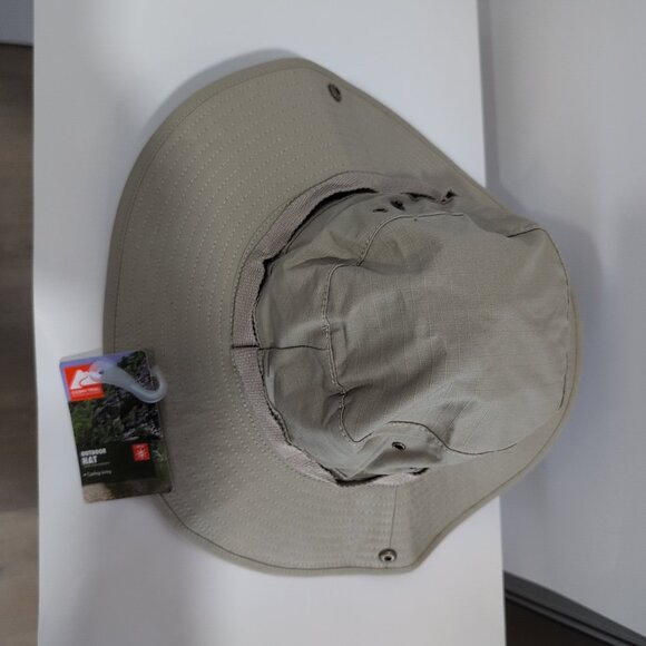 Ozark Trail Men's Outdoor Boonie Hat Size S/M NEW NWT Beige Stonewash - Picture 2 of 5